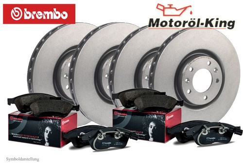 Brembo bremsscheiben beläge - +,