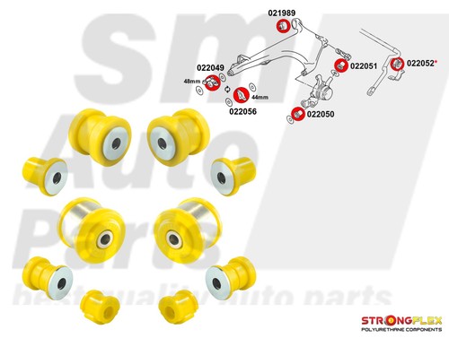 Silent kit fahrwerksblock - silent,